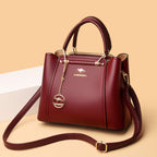 Bolsa Feminina de Couro Legítimo Transversal Luxuosa - Style Couer - LuxoCouer