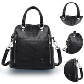 Bolsa Mochila em Couro Vivette