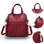 Bolsa Mochila em Couro Vivette