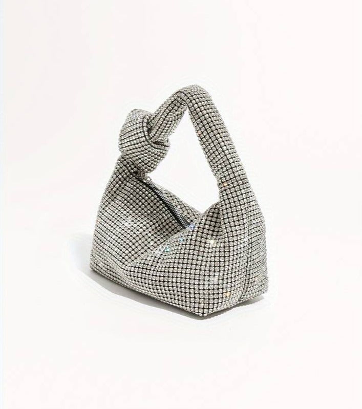 Bolsa Baguete Brilho Fabiana