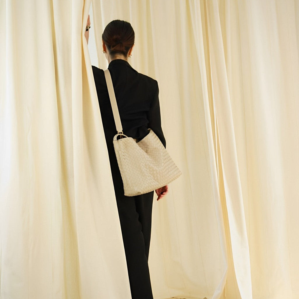 Bolsa Trançada Média Luna