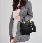 Bolsa Feminina em Couro - Estrela - LuxoCouer