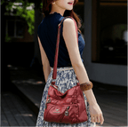 Bolsa Feminina em Couro Legítimo - Maria - LuxoCouer