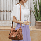 Bolsa Feminina em Couro Legítimo - Maria - LuxoCouer