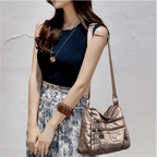 Bolsa Feminina em Couro Legítimo - Maria - LuxoCouer