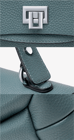 Bolsa Feminina Compacta em Couro Legítimo - Melbourn - LuxoCouer