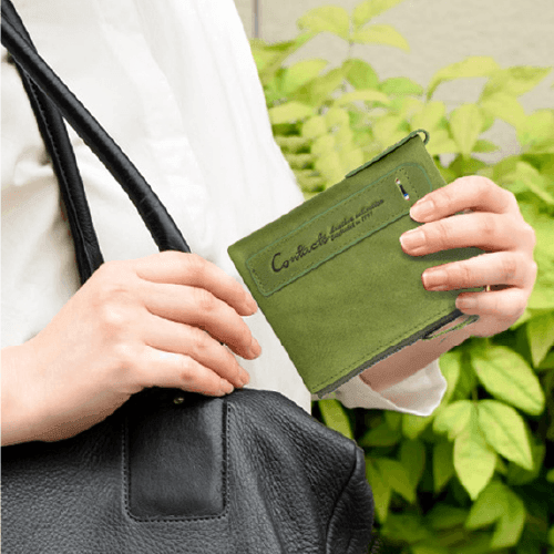 Carteira Feminina em Couro Legítimo Antonella - LuxoCouer