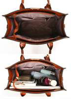 Conjunto em Couro Bolsa + 2 Carteira - Zayna