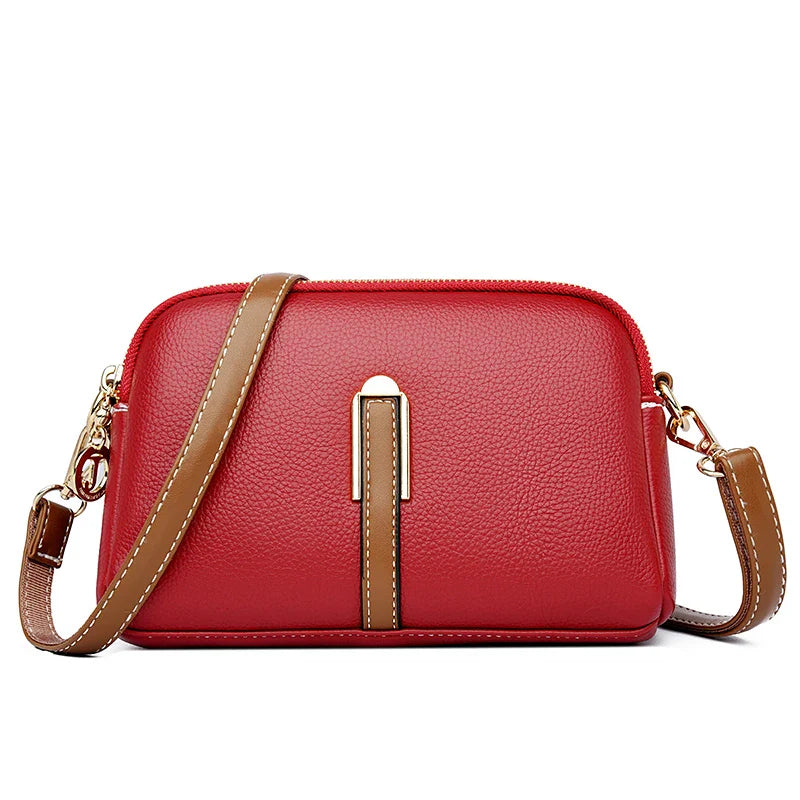 Bolsa Transversal em Couro  - Zadie