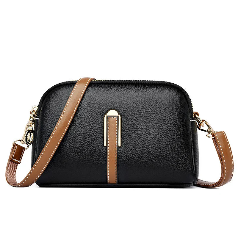 Bolsa Transversal em Couro  - Zadie