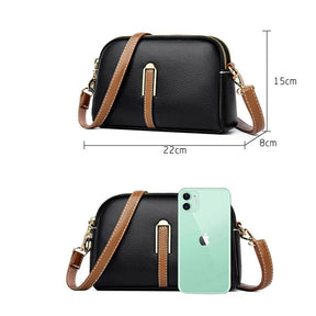 Bolsa Transversal em Couro  - Zadie