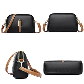 Bolsa Transversal em Couro  - Zadie