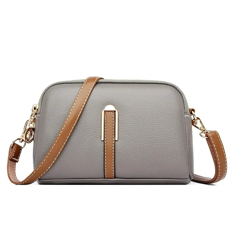 Bolsa Transversal em Couro  - Zadie