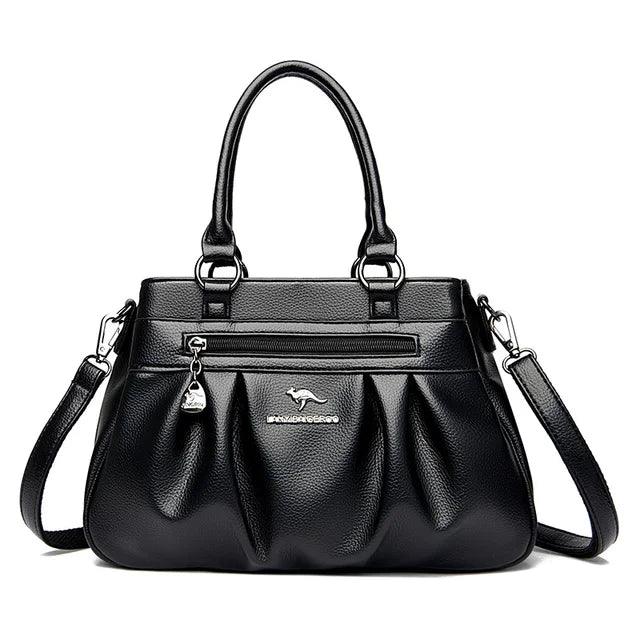Bolsa Feminina de Couro Legítimo - Roma - LuxoCouer