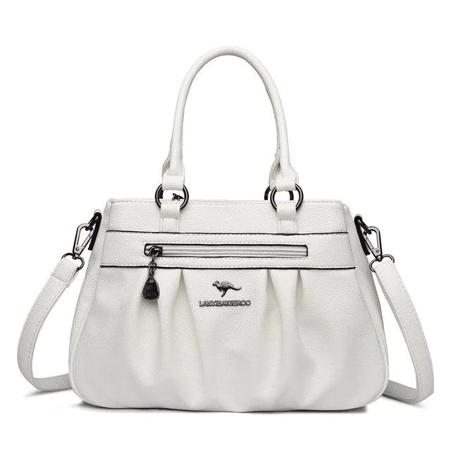 Bolsa Feminina de Couro Legítimo - Roma - LuxoCouer