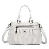 Bolsa em Couro Legítimo - Roma