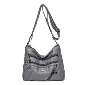 Bolsa Feminina em Couro Legítimo - Maria - LuxoCouer