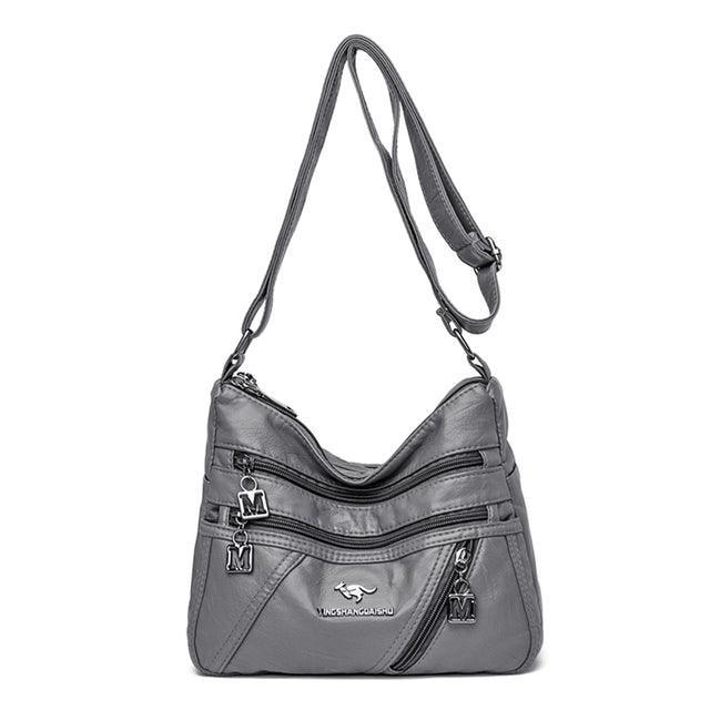 Bolsa Feminina em Couro Legítimo - Maria - LuxoCouer