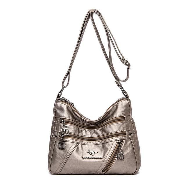 Bolsa Feminina em Couro Legítimo - Maria - LuxoCouer