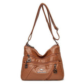Bolsa Feminina em Couro Legítimo - Maria - LuxoCouer