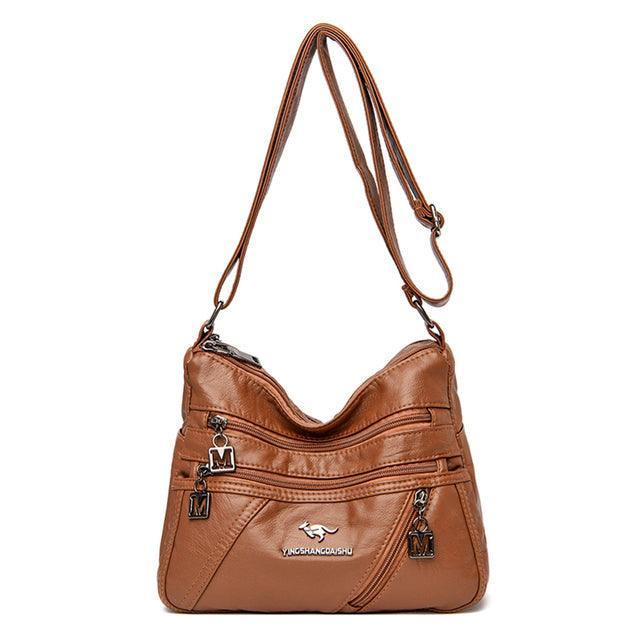 Bolsa Feminina em Couro Legítimo - Maria - LuxoCouer