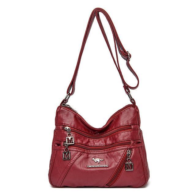 Bolsa Feminina em Couro Legítimo - Maria - LuxoCouer