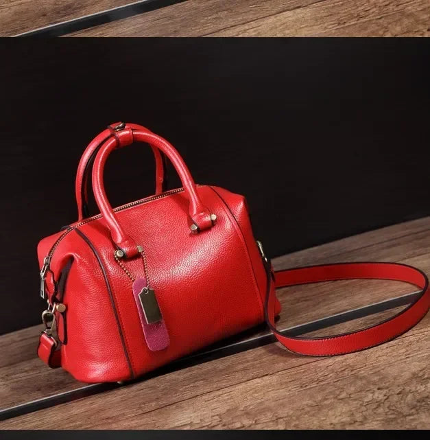Bolsa em Couro Legítimo- Undine
