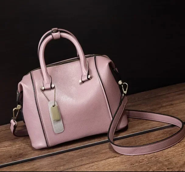 Bolsa em Couro Legítimo- Undine