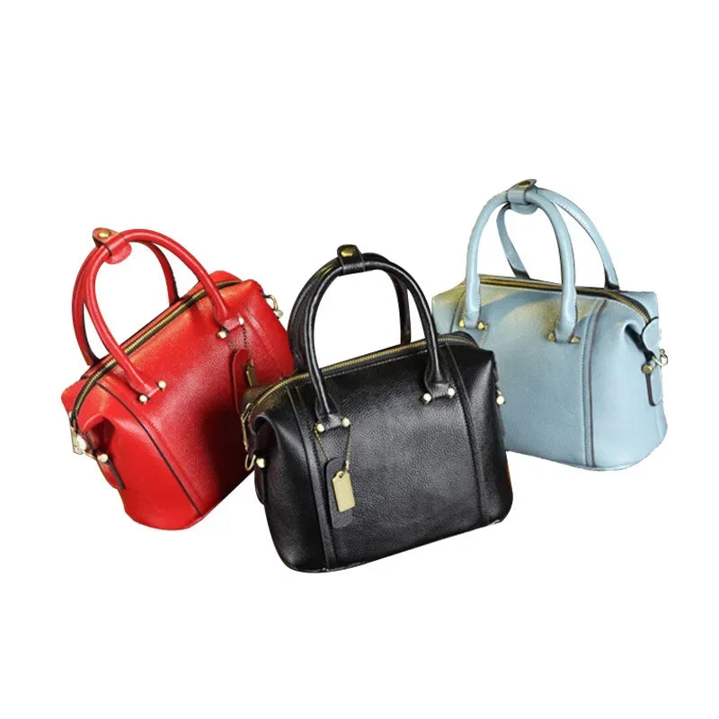 Bolsa em Couro Legítimo- Undine