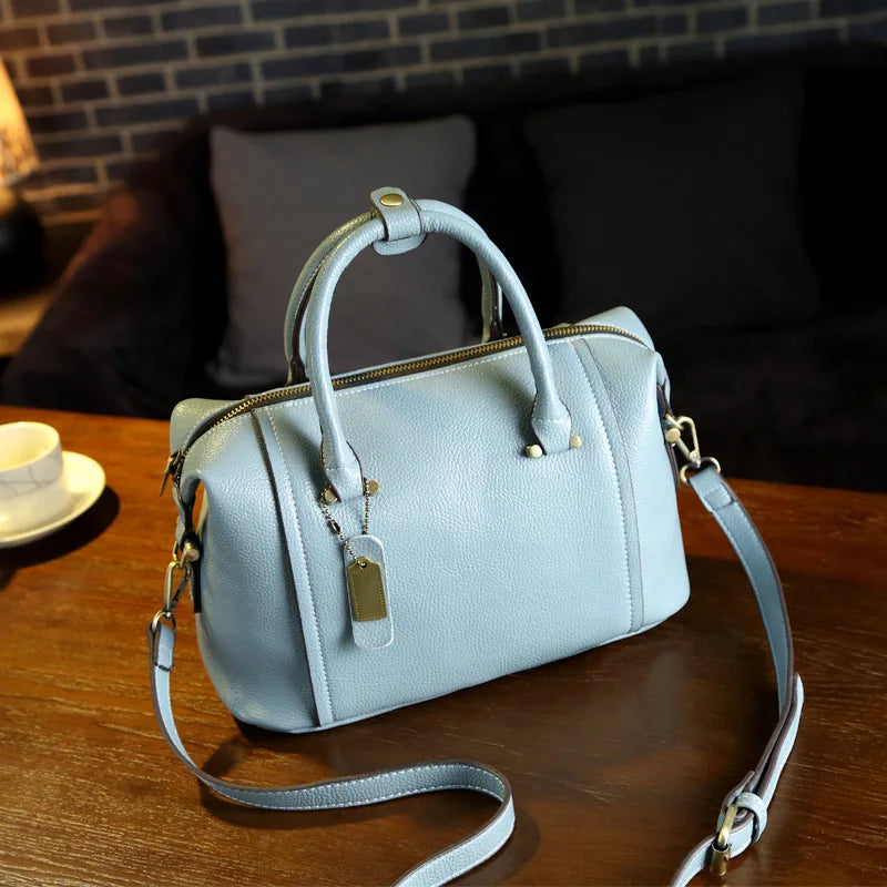 Bolsa em Couro Legítimo- Undine