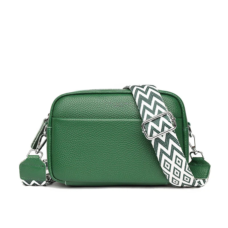 Bolsa Feminina Pequena em Couro Elina