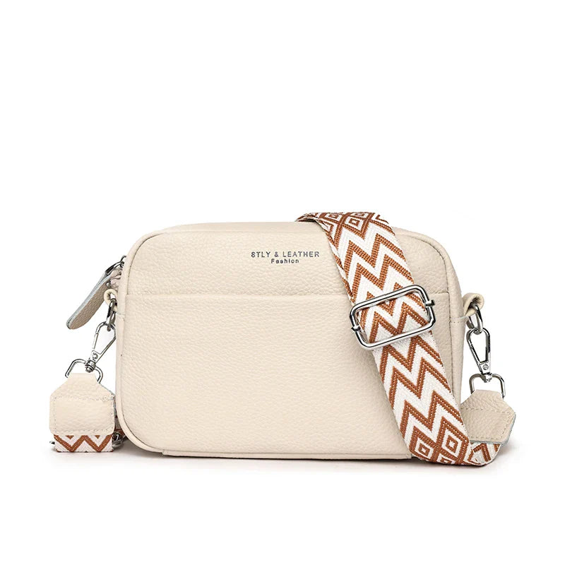 Bolsa Feminina Pequena em Couro Elina