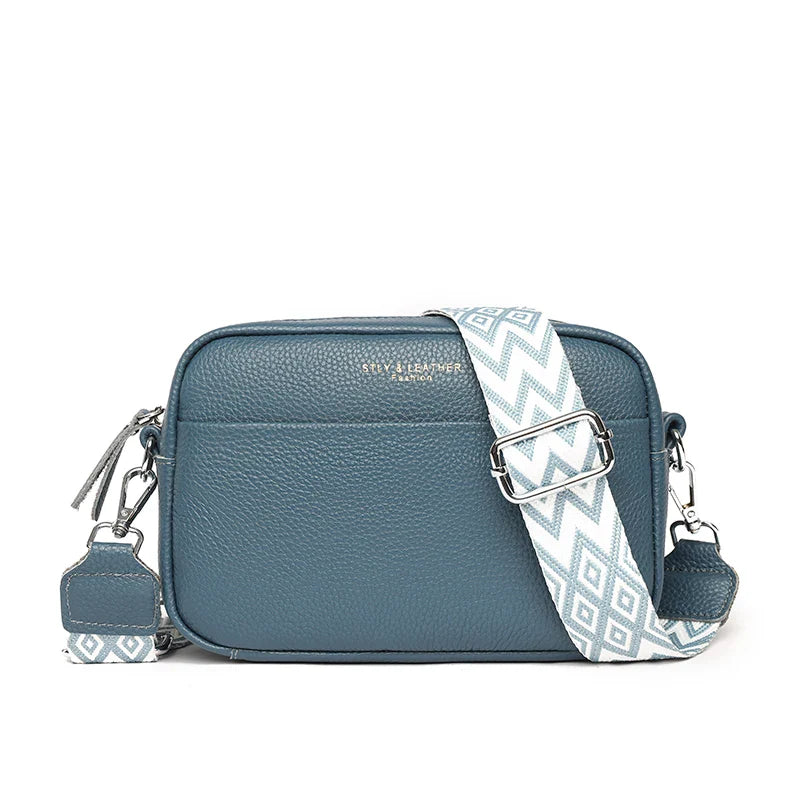 Bolsa Feminina Pequena em Couro Elina