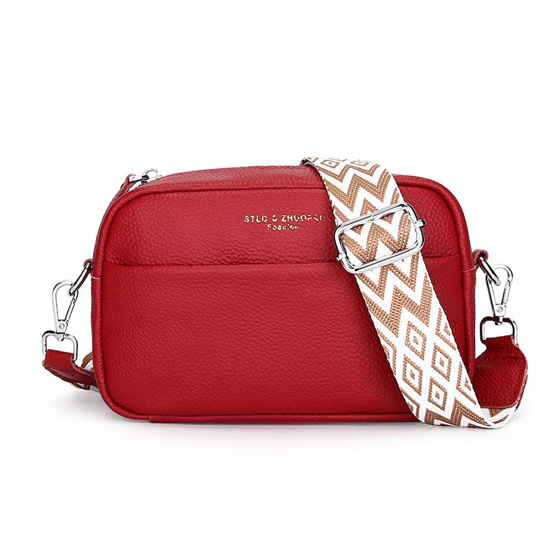 Bolsa Feminina Pequena em Couro Elina