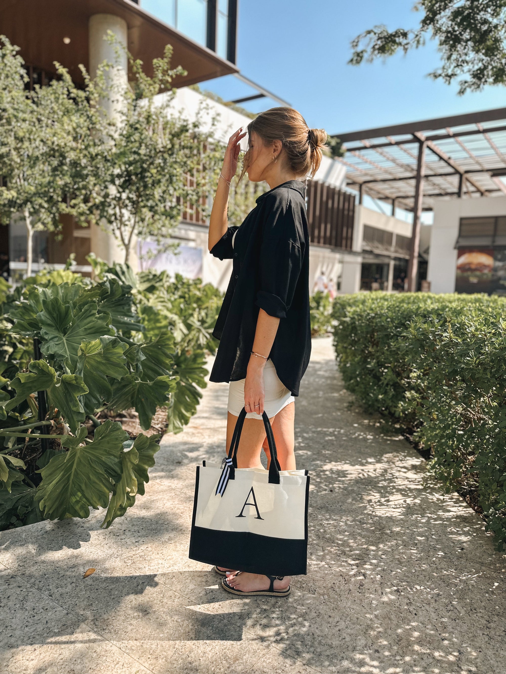 Bolsa Canva Inicial Personalizada