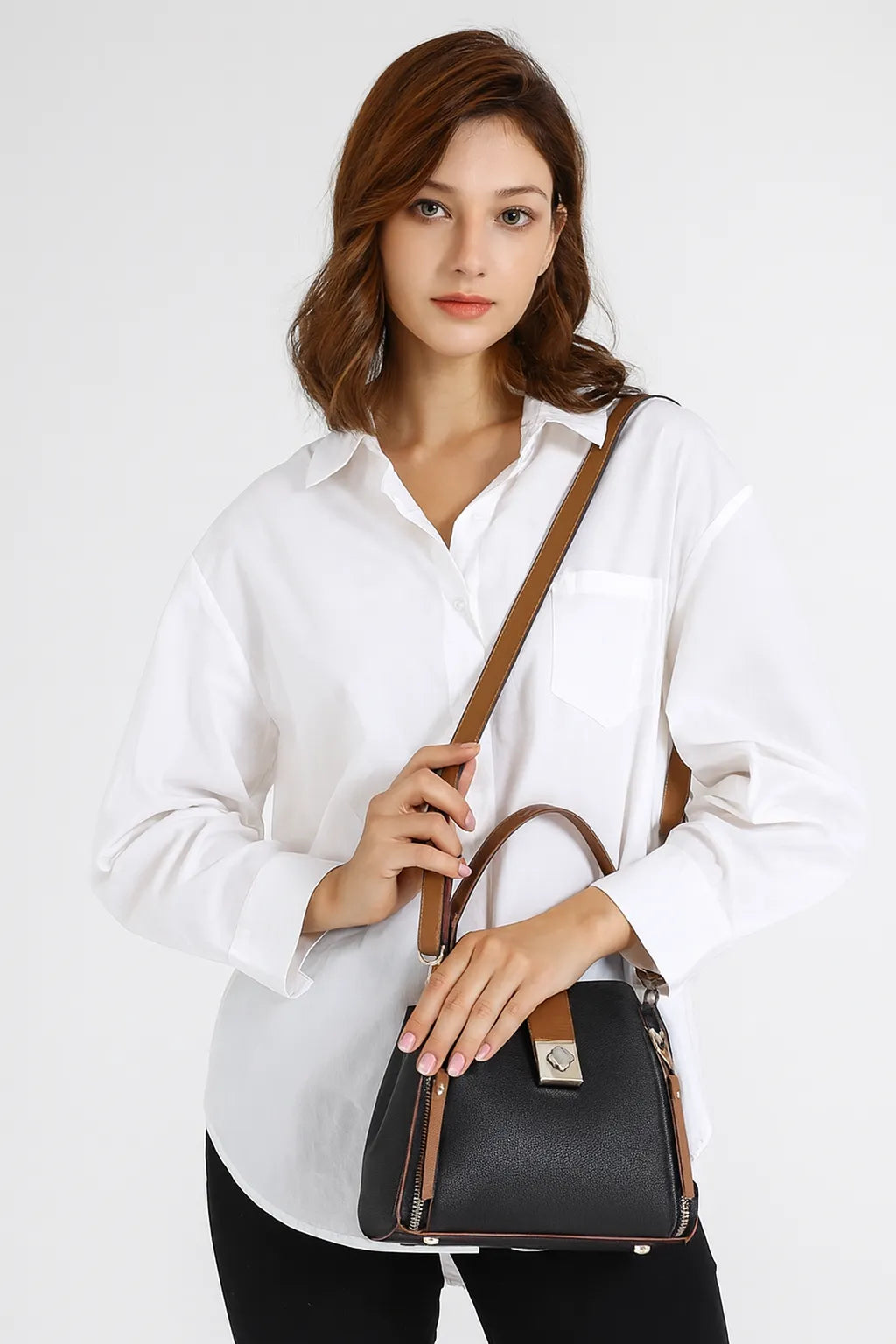 Bolsa em Couro Legítimo - Masy