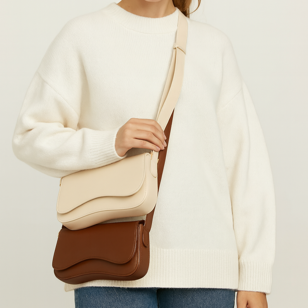 (Compre 1 Leve 2) Bolsa Mino em Couro Legítimo