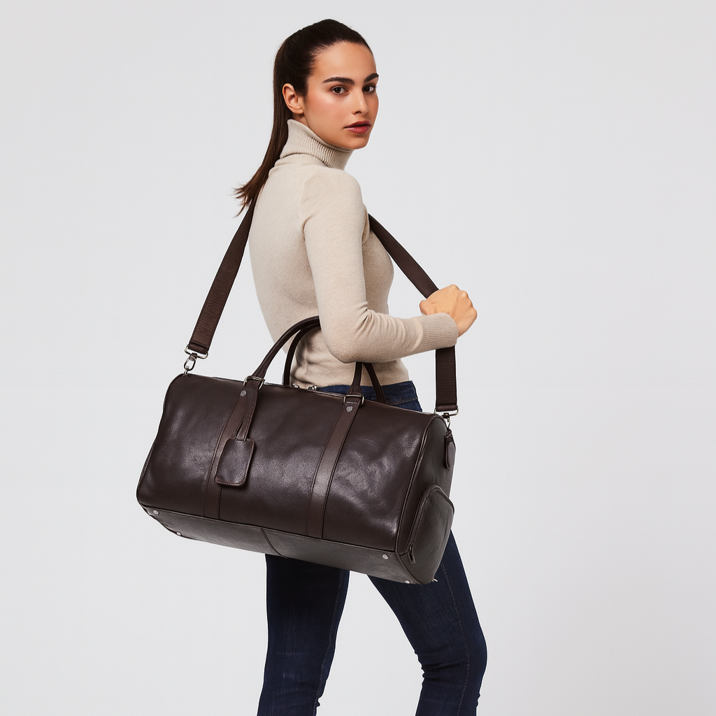 Mala de Viagem em Couro Legítimo - Wilma
