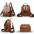 Mochila Feminina de Couro Legítimo - Serene