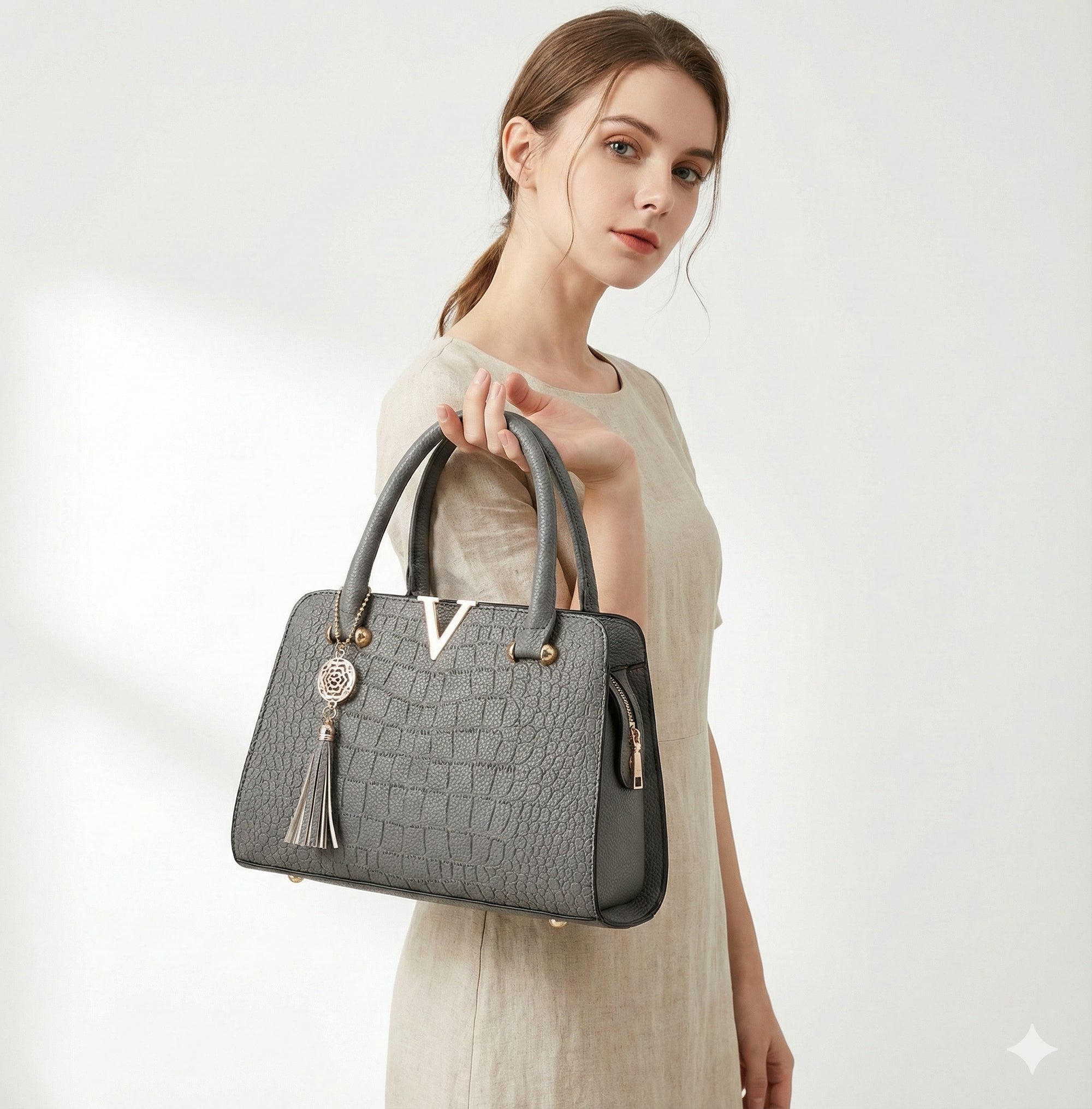 Bolsa em Couro Legítimo - Veneza