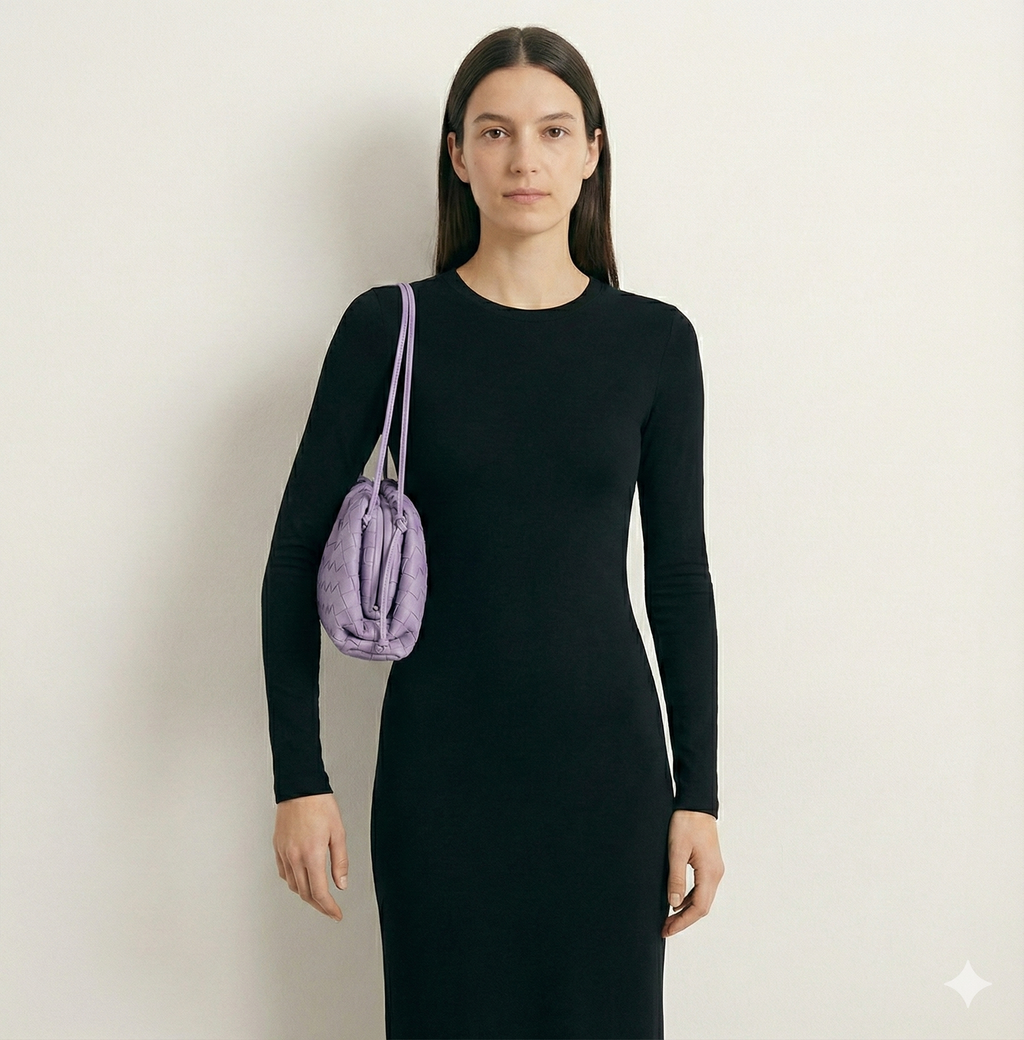 Bolsa Pouch Trançada Wendy