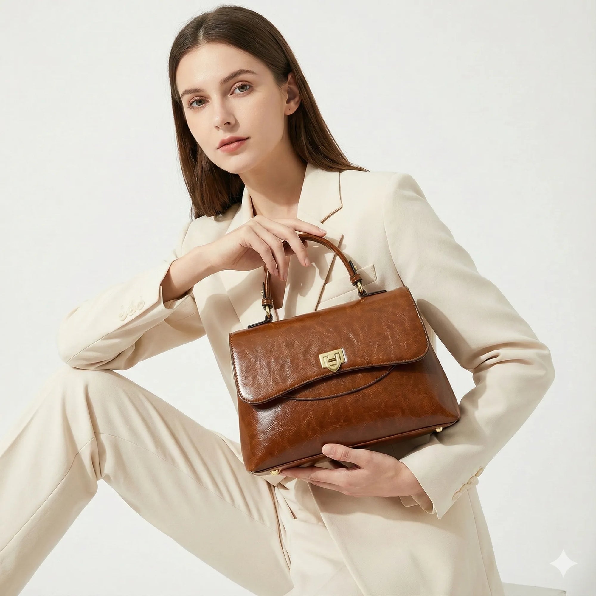 Bolsa em Couro Legítimo - Sienna