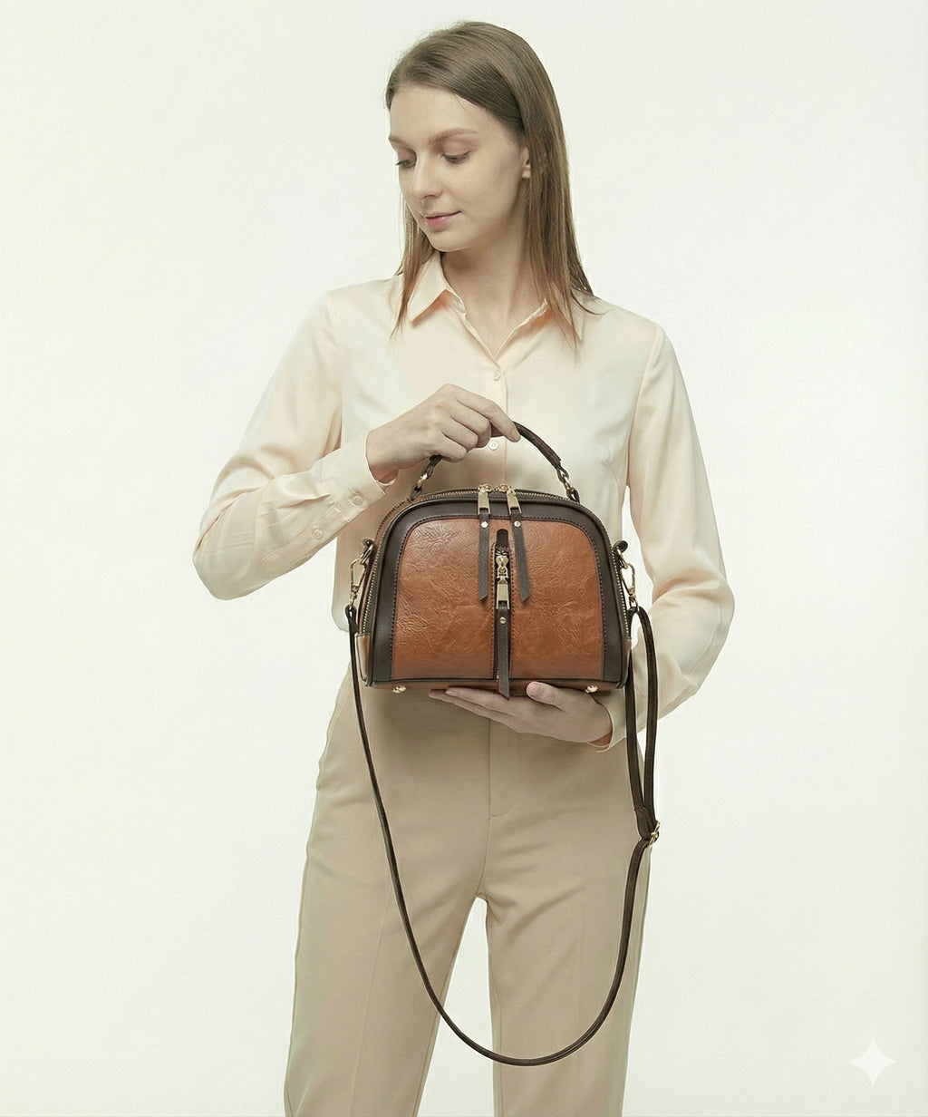 Bolsa Pequena em Couro Legítimo - Novelle