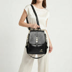 Mochila Feminina de Couro Legítimo - Serene