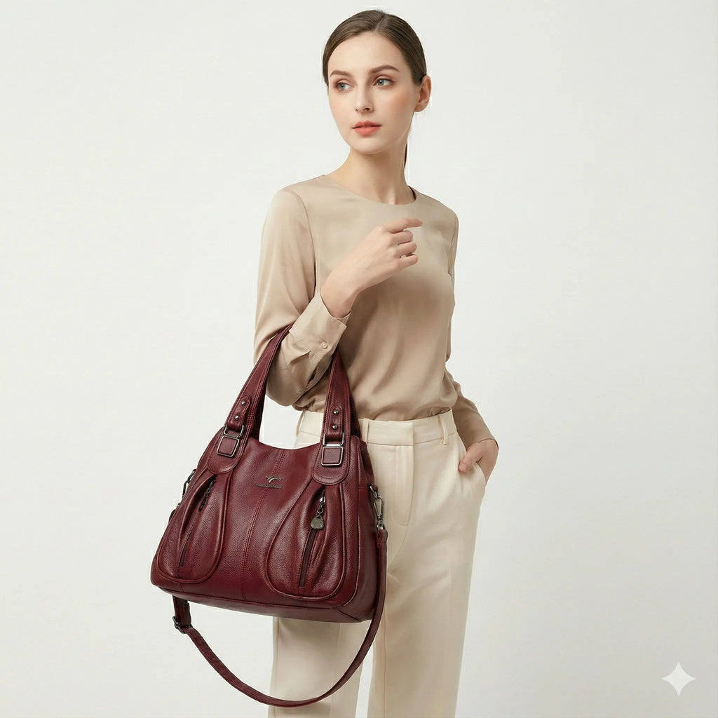 Bolsa em Couro Legítimo - Livia