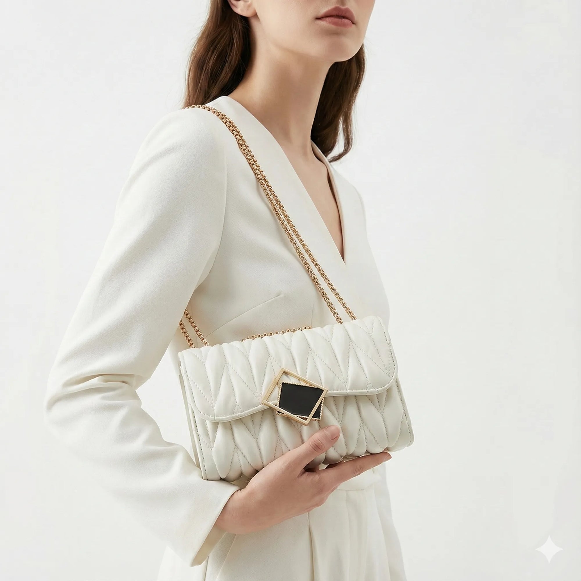 Bolsa Compacta em Couro - Vienza