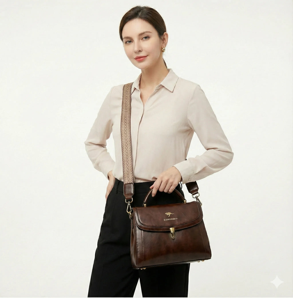 Bolsa em Couro Legítimo - Venis