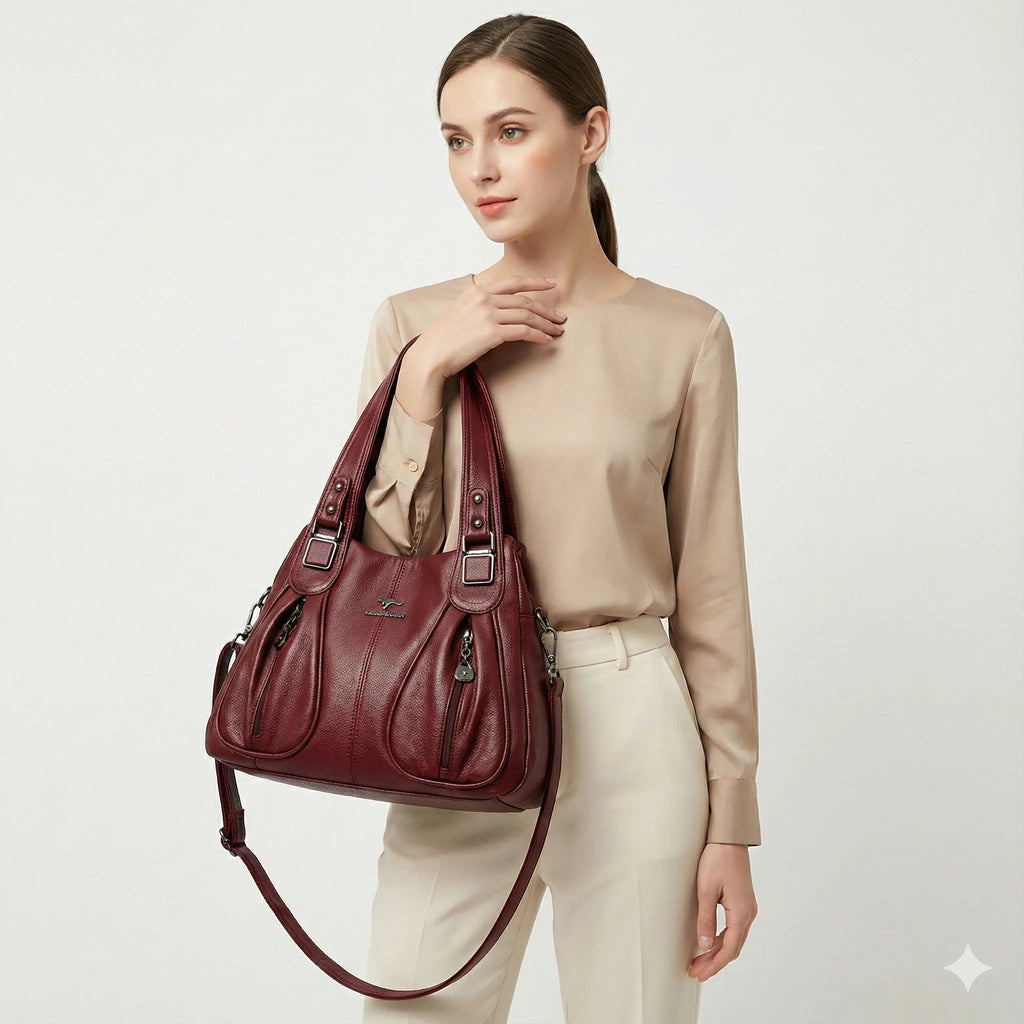 Bolsa em Couro Legítimo - Livia