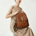 Mochila Feminina de Couro Legítimo - Serene