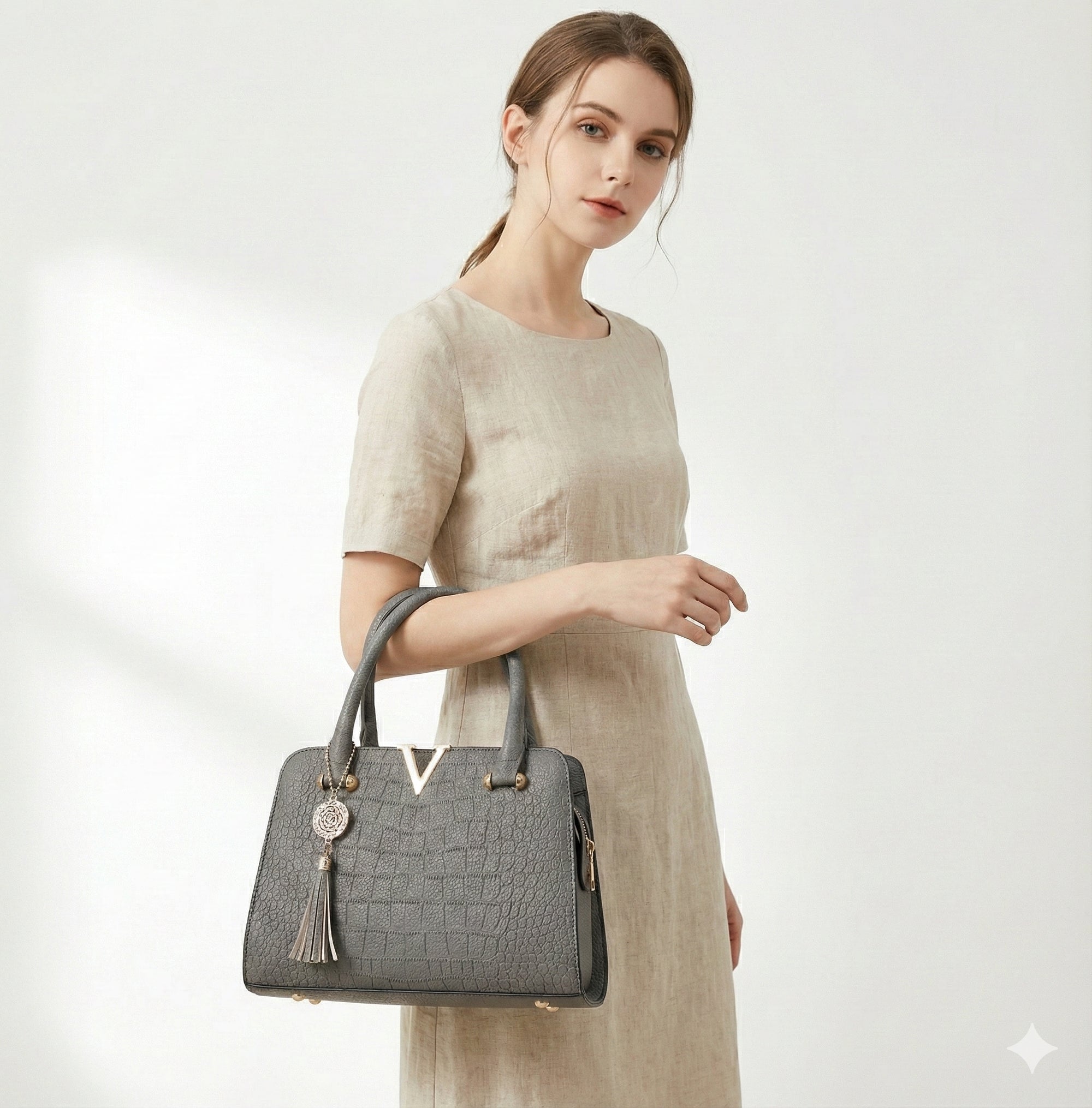 Bolsa em Couro Legítimo - Veneza